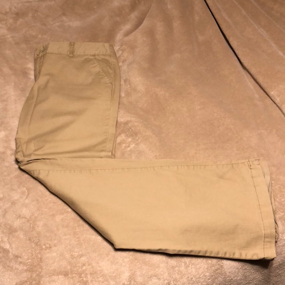 Mossimo Supply Co womens bootcut khaki pants sz 11 - Picture 2 of 6